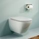 Підвісний унітаз Laufen LUA Rimless Silent Flush 52 см із сидінням з кришкою Slim soft-close H866082000000