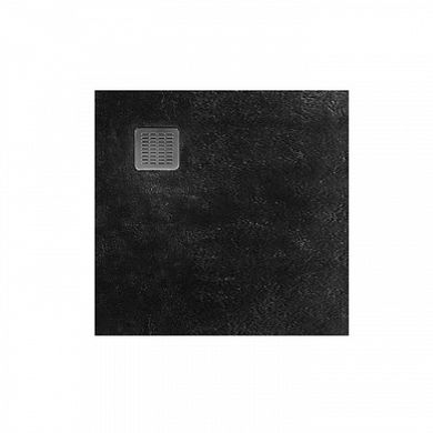 Душовий піддон Roca Terran, квадратний, 900х900х26мм, колір чорний AP0338438401400
