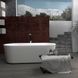 Eternity ванна акрилова, овальна, вільностояча, з панеллю, із сифоном "click-clack", з ніжками, розмір 1770х800мм, ємністю 180л A24T442000