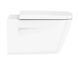 Підвісний унітаз Roca QUVE Rimless/Vortex з сидінням Soft Close A34H912000