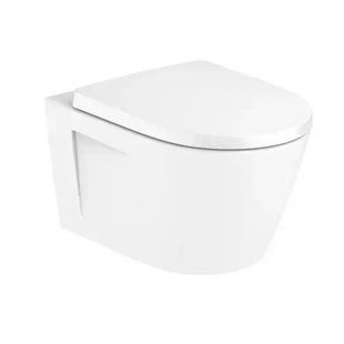 Підвісний унітаз Roca ATIS Rimless/Vortex з сидінням Soft Close A34H75A000