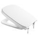 Cидіння з кришкою Roca Debba Square дюропластова, Soft Close, Square A8019D200B