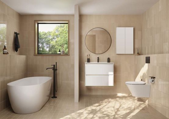 Шафка з умивальником Roca Claudia 800 White matt (білий матовий)