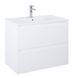 Шафка з умивальником Roca Claudia 800 White matt (білий матовий)