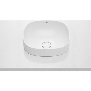 Накладная керамическая раковина Roca Inspira Soft 370x370 мм A32750R000