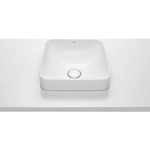 Накладная керамическая раковина Roca Inspira Square 370x370 мм A32753R000