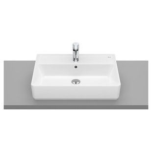 Умывальник Roca ALTER/GAP 600х420мм, H = 130мм, с отверстием для смесителя, устанавливается на столешницу A3270MN000
